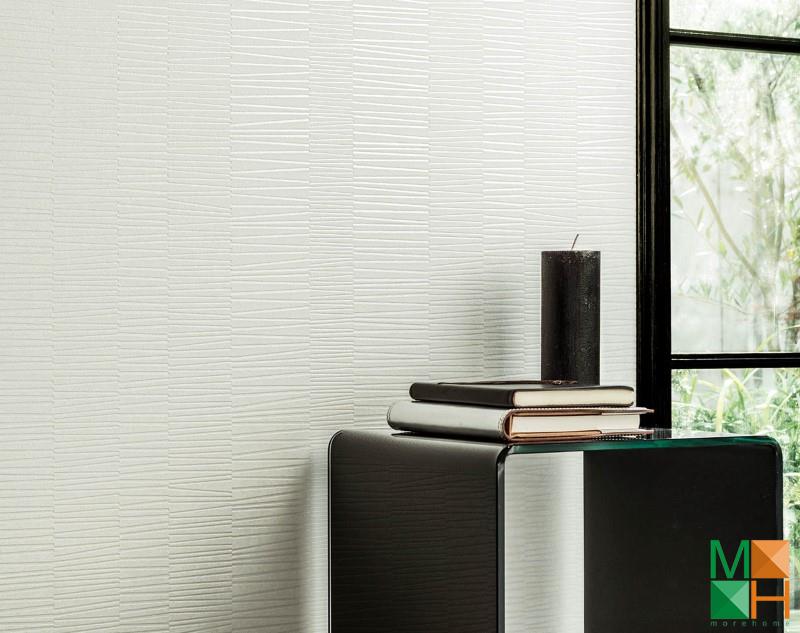 Giấy dán tường Nhật Bản màu trắng hiện đại P072_02_6127