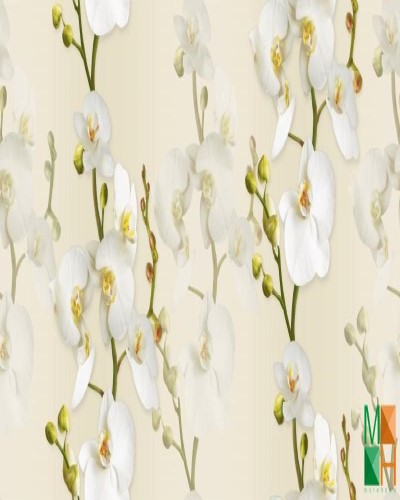  Giấy dán tường họa tiết hoa lan đẹp 88102-2