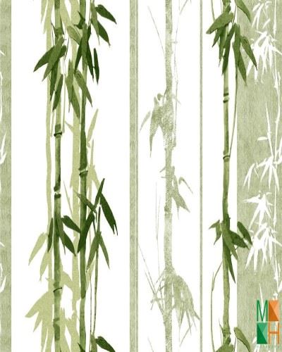 Giấy dán tường họa tiết cây tre 19901-2
